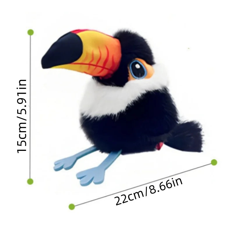 Electric Cat Toy with Induction Movement – Rechargeable Flapping Bird, Motion-Activated Indoor Play