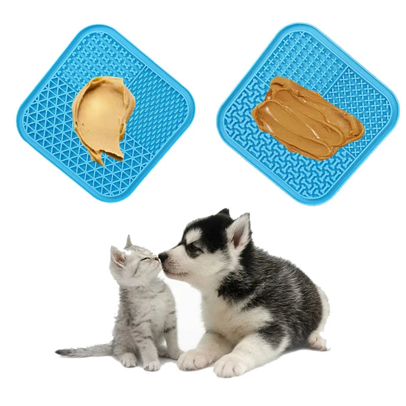 Dog Slow Feeder Mat NZ | Anxiety Relief Lick Pad with Suction Cup for Training & Calming – PawNest