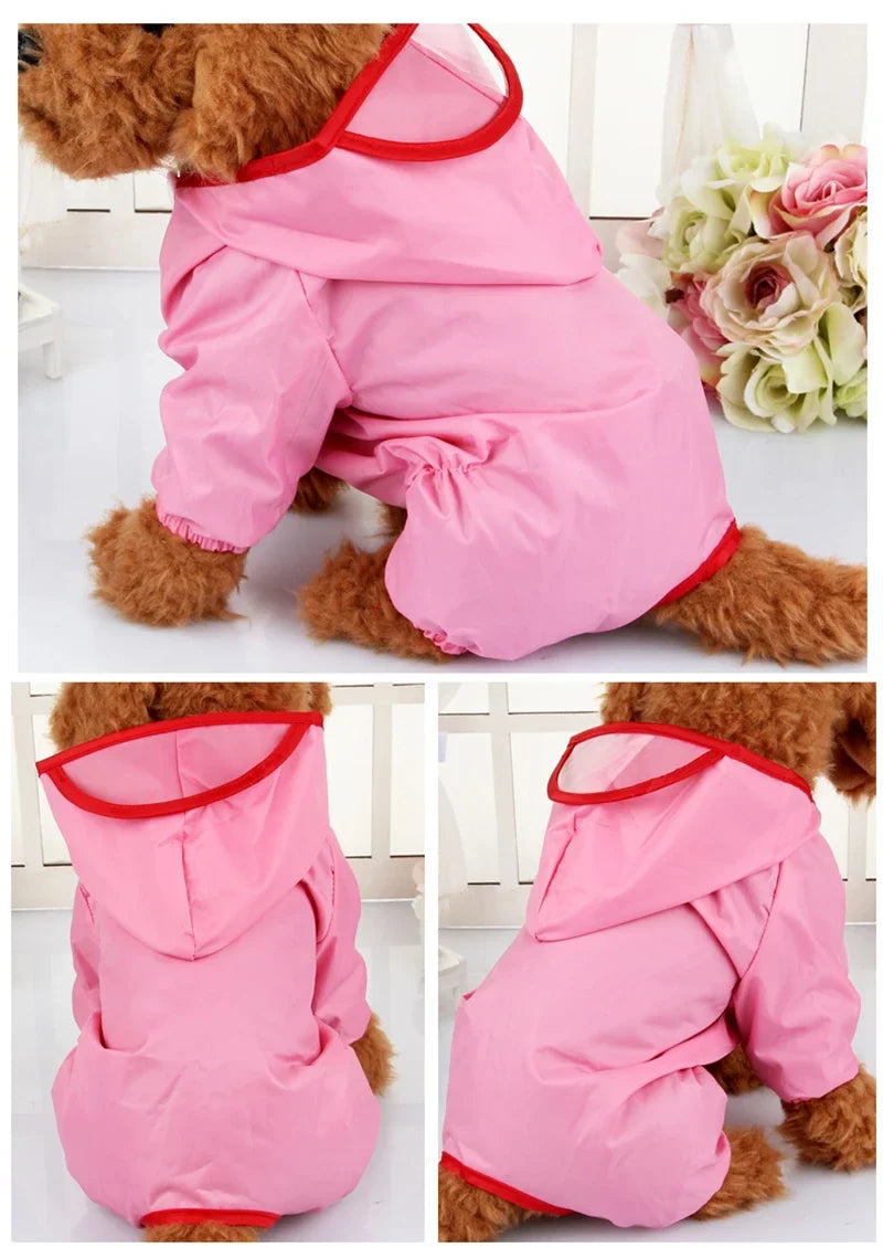 Hooded Waterproof Dog Raincoat NZ | Small Breed Rain Jacket for Chihuahua, Yorkie XS-XXL – PawNest