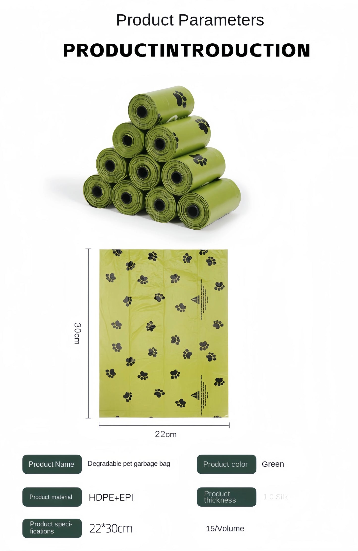 Biodegradable Dog Poop Bags with Dispenser – Zero Waste