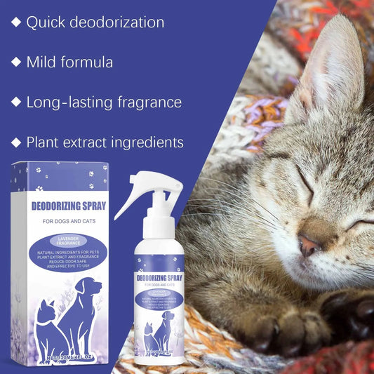 Natural Pet Deodorant Spray NZ | Odor Removal for Dogs & Cats – PawNest