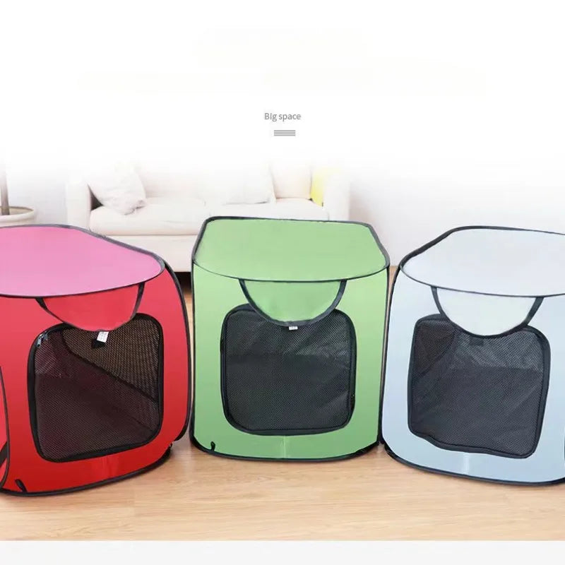 Collapsible Dog Cage & Oxford Cloth Pet Carrier NZ | Waterproof Outdoor Cat Tent & Dog Car Seat – Portable Pet Cage – PawNest
