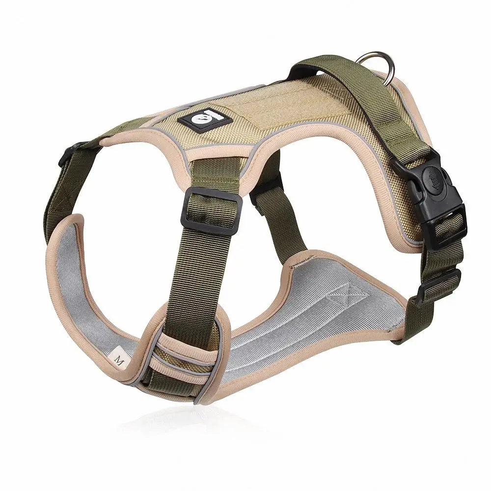 Reflective Labrador Dog Harness NZ | Adjustable Oxford Cloth Vest for Medium & Large Dogs – PawNest