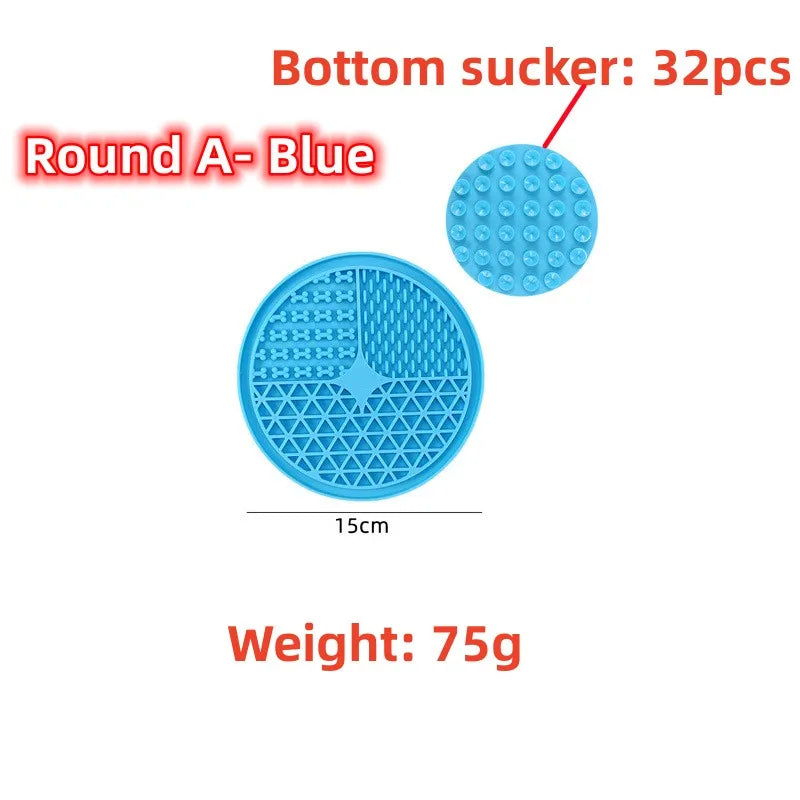 Dog Slow Feeder Mat NZ | Anxiety Relief Lick Pad with Suction Cup for Training & Calming – PawNest