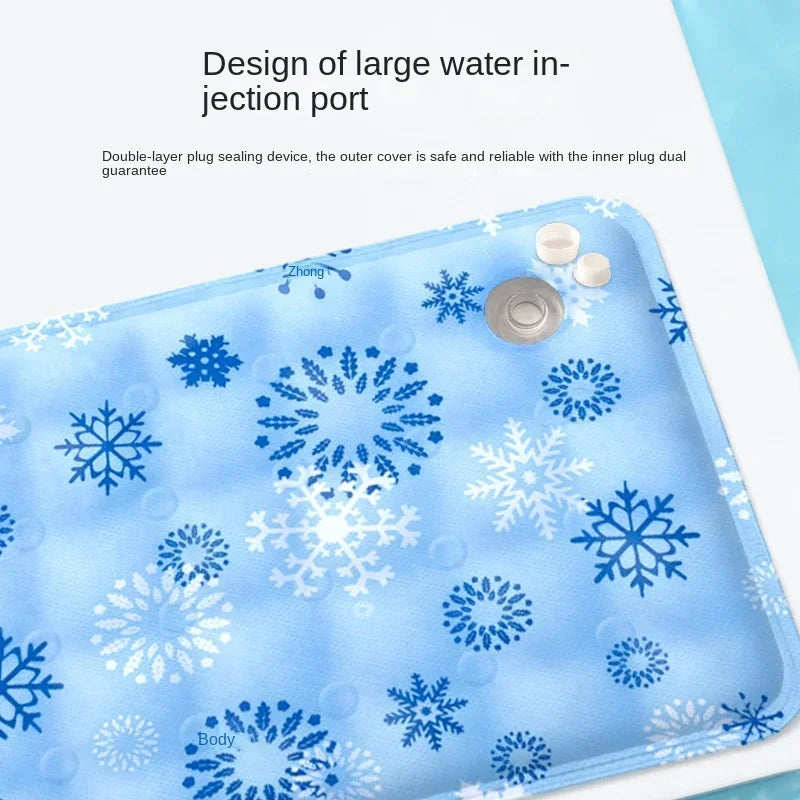 Cooling Pad Ice Mat for Pets NZ | Summer Dog & Cat Cool Mat with Dry Ice Crystal Powder – PawNest