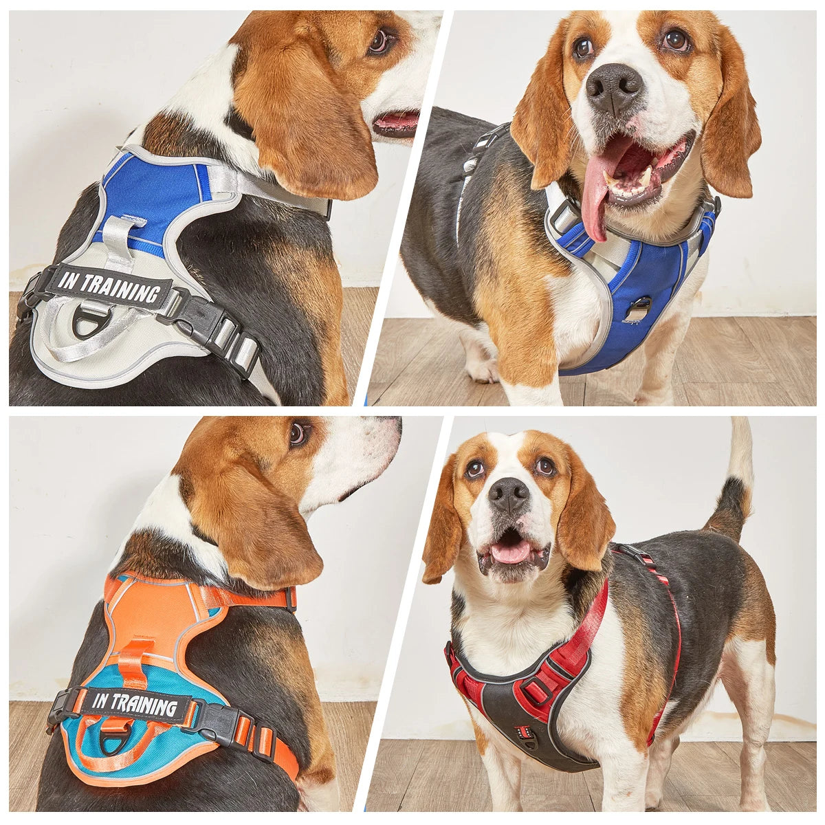 No-Pull Dog Harness NZ | Adjustable Reflective Safety Vest for Medium & Large Dogs – PawNest