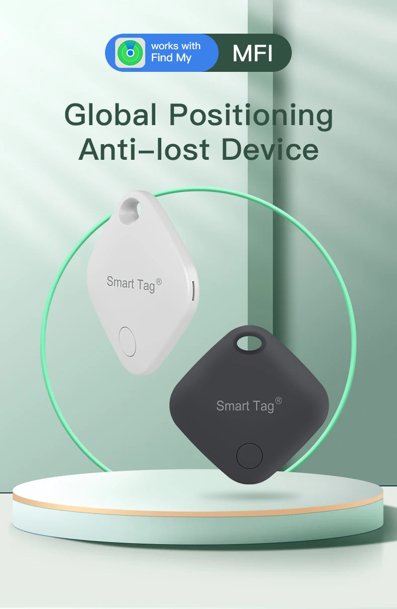 Mini Bluetooth GPS Tracker NZ | Smart Anti-Lost Finder for Pets, Kids, Wallets & Keys – Find My App Compatible – PawNest