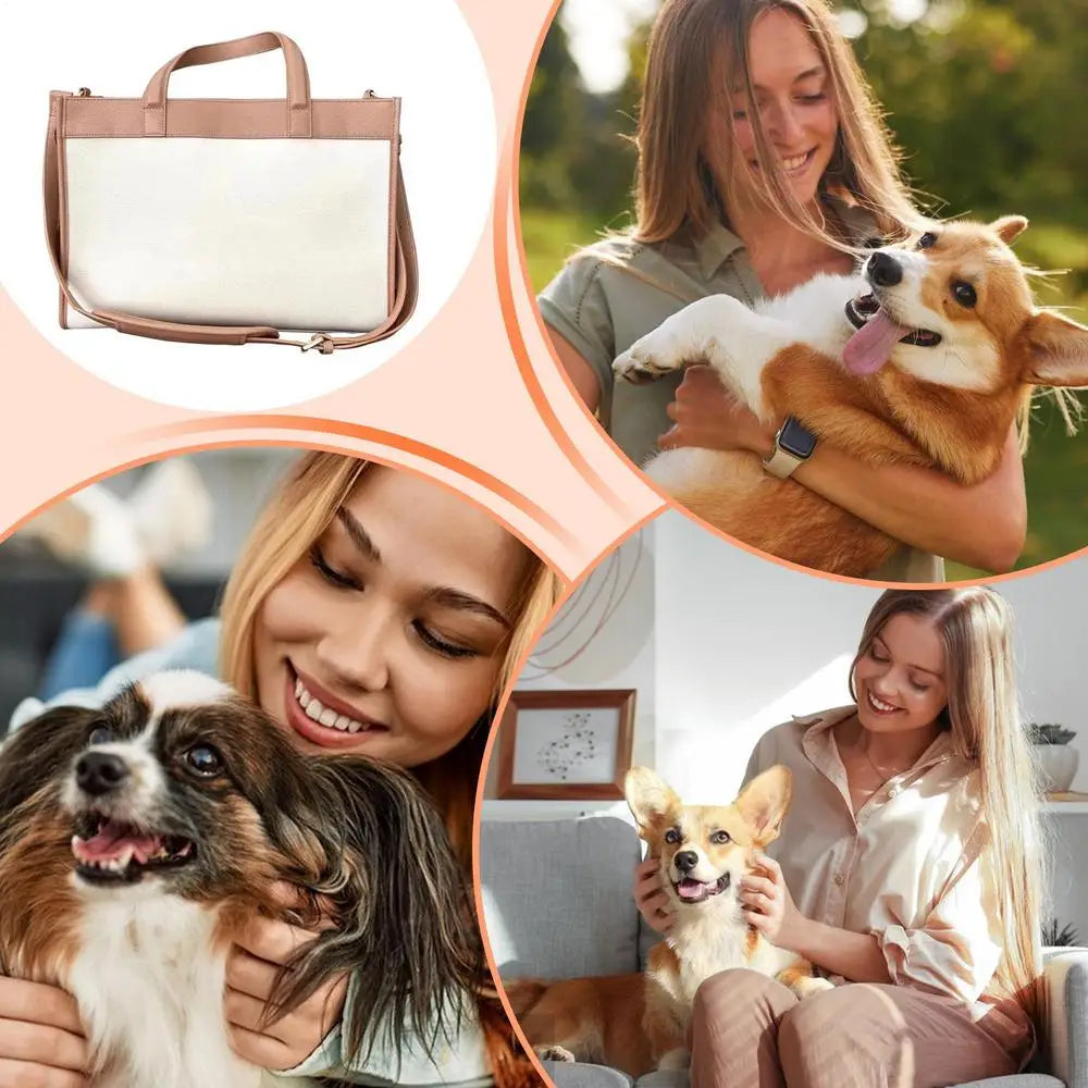 Large Capacity Pet Carrier NZ | Multifunctional Outdoor Dog & Cat Bag – Breathable Puppy & Bunny Travel Pouch
