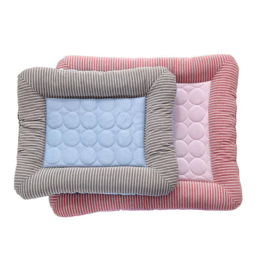 Ice Silk Cooling Pad for Dogs & Cats NZ | Summer Pet Bed Blanket – Breathable & Soft – PawNest