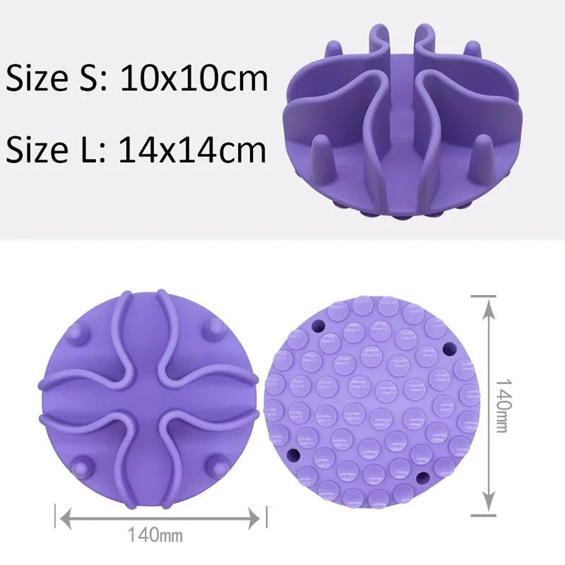 Silicone Spiral Slow Feeder Insert NZ | Strong Suction Cup for Small to Large Dogs – PawNest