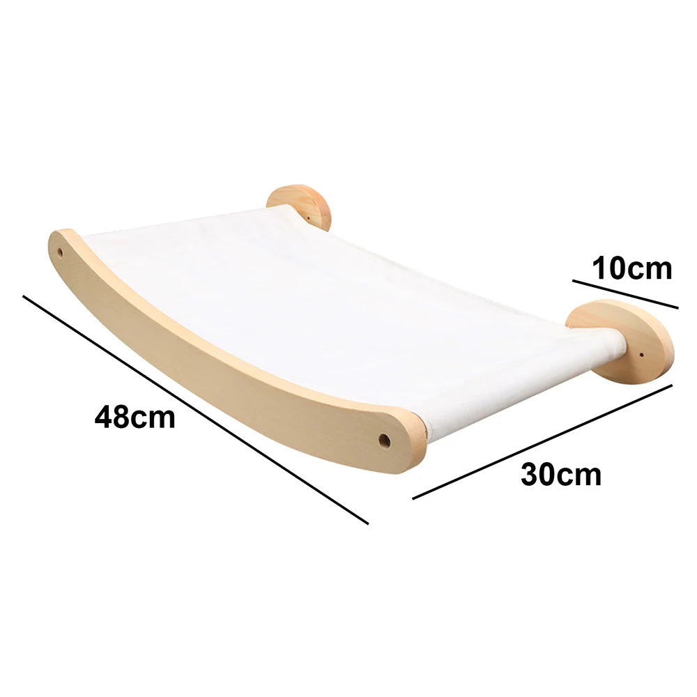 Cat Climbing Shelf Furniture NZ | Wall-Mounted Wooden Cat Shelves & Scratching Perches – PawNest