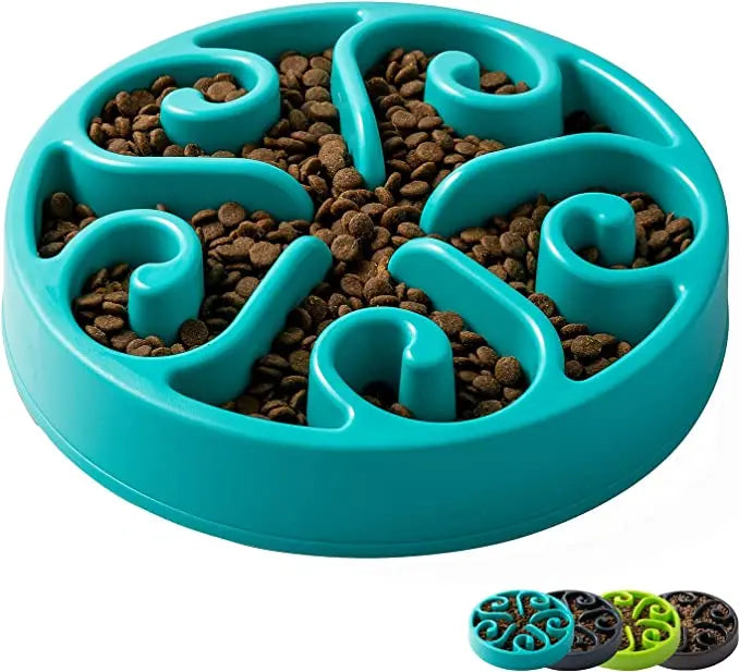 Eco-Friendly Slow Feeder Dog Bowl NZ | Non-Slip Anti-Gulping Slow Feeding Bowl for Large, Medium & Small Dogs – PawNest