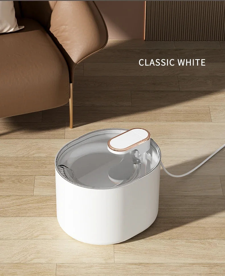 Automatic Cat Water Fountain NZ | USB-Charged Electric Pet Water Dispenser – PawNest