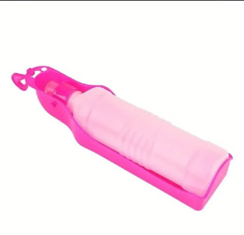 Portable Pet Water Bottle Dispenser 350ml/500ml – Leakproof Travel Drink Cup