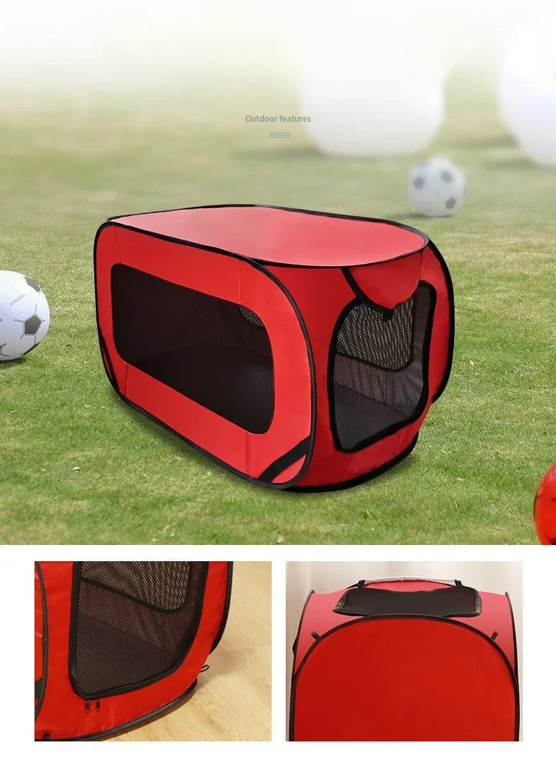 Collapsible Dog Cage & Oxford Cloth Pet Carrier NZ | Waterproof Outdoor Cat Tent & Dog Car Seat – Portable Pet Cage – PawNest