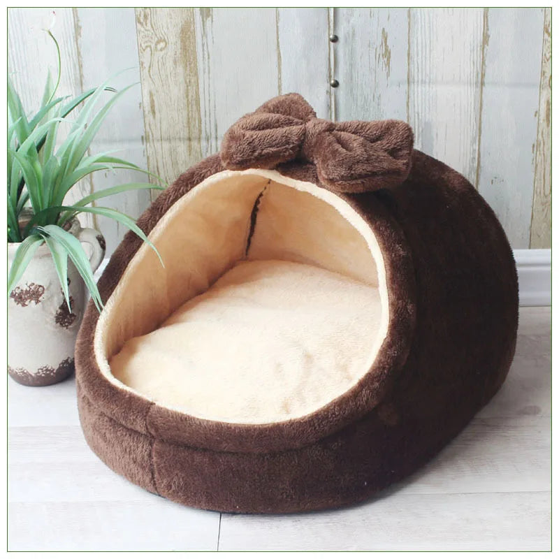 Soft Cozy Pet Dog House NZ | Foldable Portable Sleeping Bed for Small & Medium Dogs & Cats – PawNest