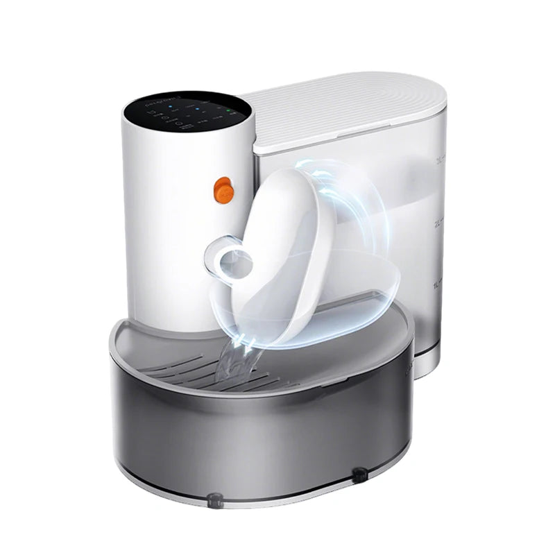 Wireless Rechargeable Cat Water Fountain NZ | Filter-Free Automatic Pet Drinker – PawNest