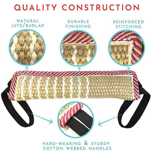 Dog Chew Tug Toy NZ | Interactive Rope Teether for Teeth Cleaning & Training – PawNest