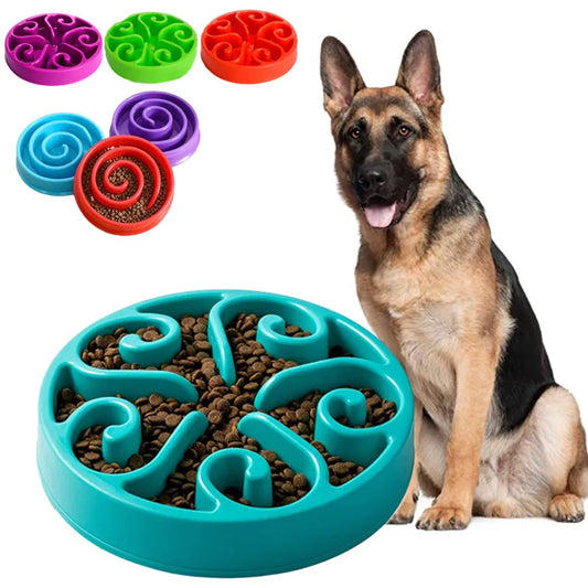Eco-Friendly Slow Feeder Dog Bowl NZ | Non-Slip Anti-Gulping Slow Feeding Bowl for Large, Medium & Small Dogs – PawNest