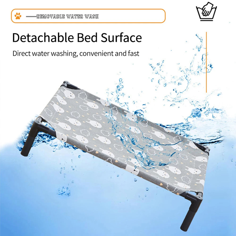 Elevated Pet Bed NZ | Portable, Washable Dog & Cat Camping Cot – PawNest