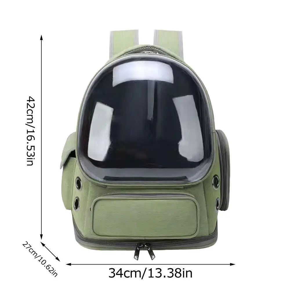 Cat Backpack Carrier NZ | Breathable Space Capsule Travel Bag for Cats – PawNest