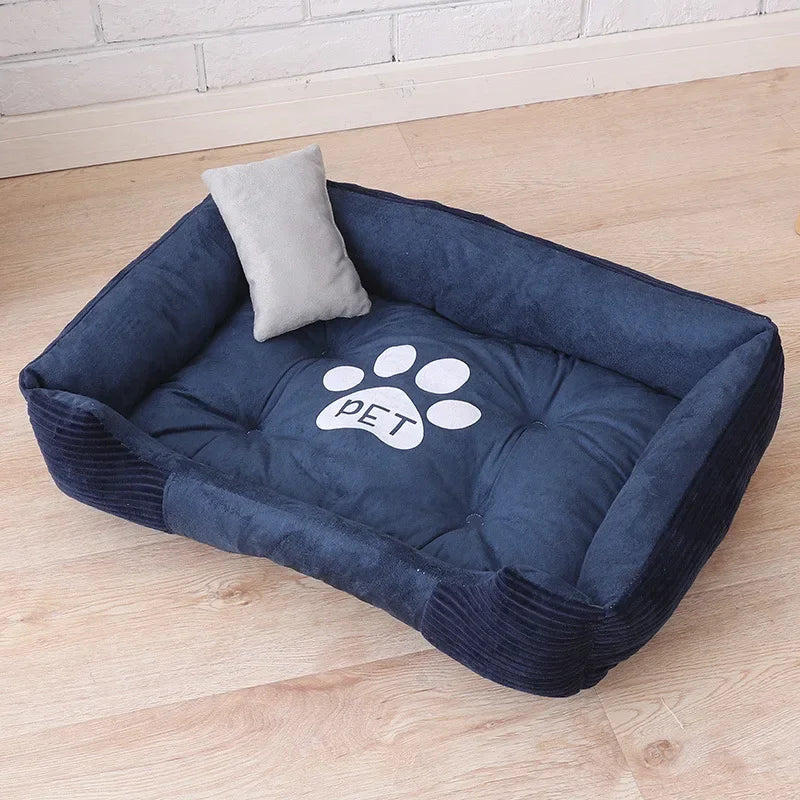 Soft Sofa Dog Bed NZ | Warm Fleece Pet Bed with Waterproof Bottom – Small to Large Dogs & Cats – PawNest