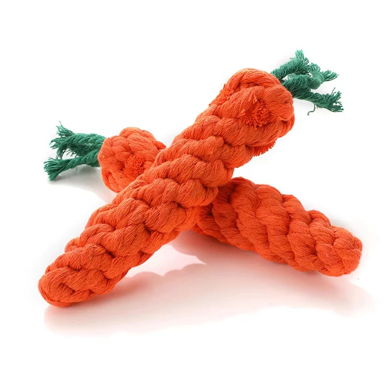 Cartoon Animal Dog Chew Toys NZ | Durable Braided Bite-Resistant Puppy Molar Cleaner – PawNestotton Rope Toy