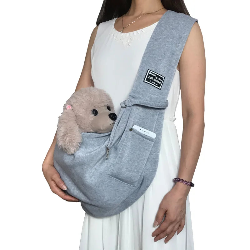 Pet Carrier Sling Bag NZ | Portable Shoulder Travel Bag for Puppies, Cats & Small Dogs – PawNest