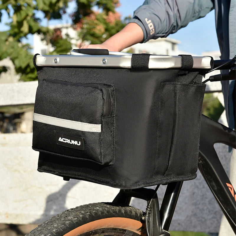 Portable Pet Carrying Basket NZ | Durable Bicycle Carrier for Small Dogs & Cats – PawNest