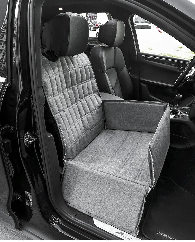 Pet Car Seat Carrier & Cover NZ | Waterproof Foldable Travel Hammock for Dogs & Cats – PawNest
