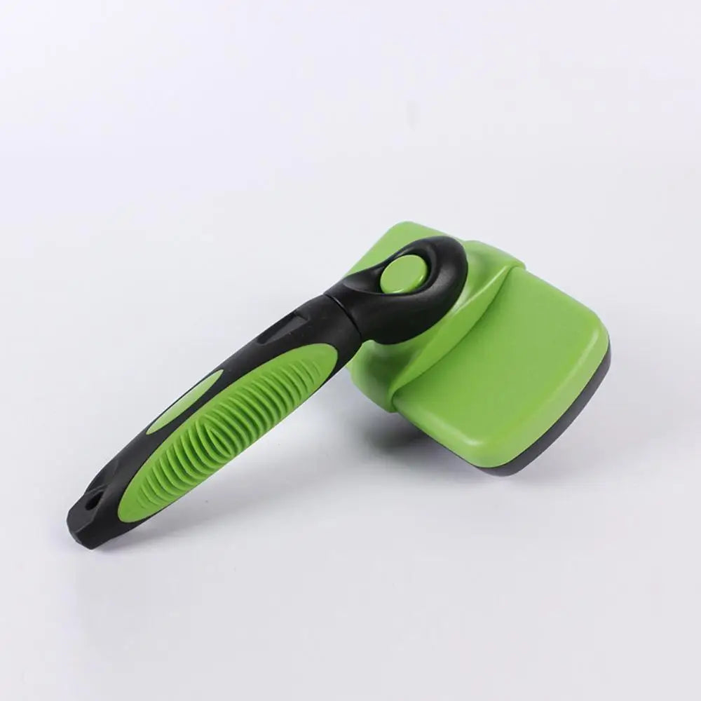Self-Cleaning Pet Shedding Comb – Hair Removal Brush for Dogs & Cats, Easy Grooming Tool