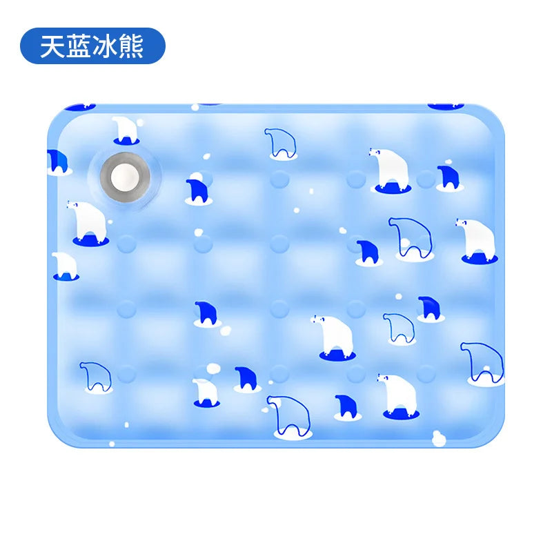 Cooling Pad Ice Mat for Pets NZ | Summer Dog & Cat Cool Mat with Dry Ice Crystal Powder – PawNest