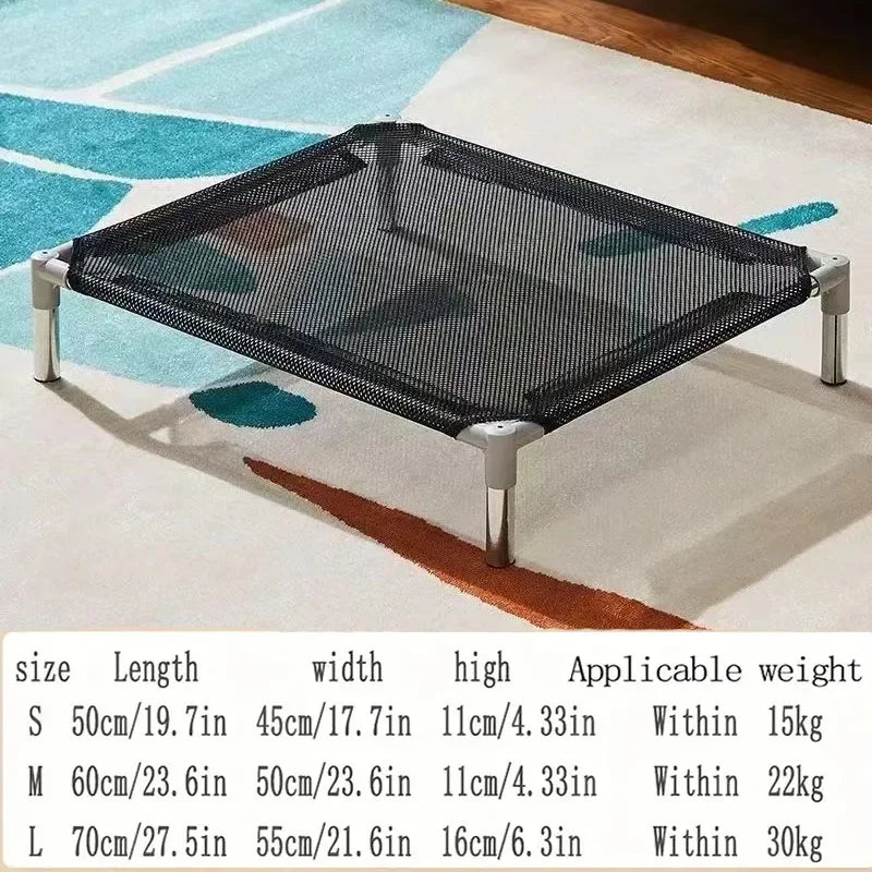 Folding Elevated Pet Bed NZ | Washable Camping Dog & Cat Cot – PawNest