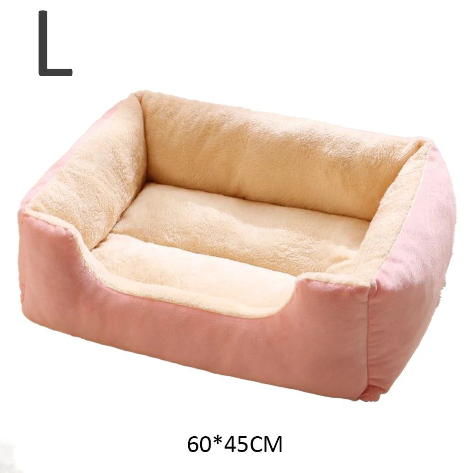 Cat & Dog Bed NZ | Cozy Pet Cushion Basket House for Small Pets – PawNest
