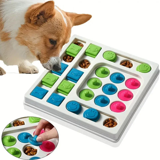 Slow Feeder Dog Puzzle Toy NZ | Interactive IQ Training & Mental Enrichment Feeder – PawNest