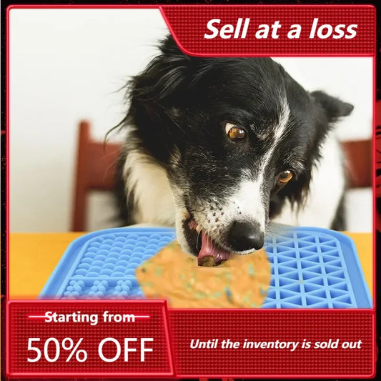 Dog Slow Feeder Mat NZ | Anxiety Relief Lick Pad with Suction Cup for Training & Calming – PawNest
