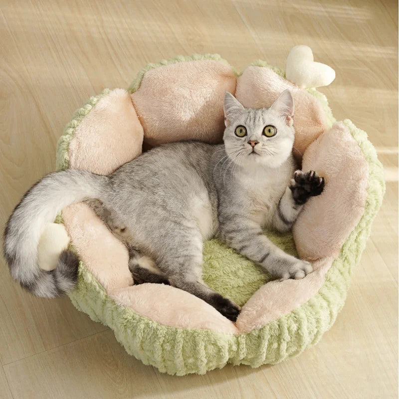 Plush Cat & Dog Beds NZ | Warm Winter Pet Houses & Mats – PawNest