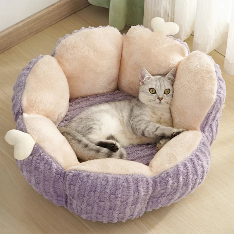 Plush Cat & Dog Beds NZ | Warm Winter Pet Houses & Mats – PawNest