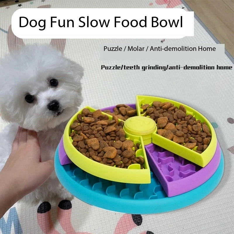 Slow Feeder Dog Puzzle Toy NZ | Interactive Non-Slip Food Dispenser for Puppy & Dog Training – PawNest