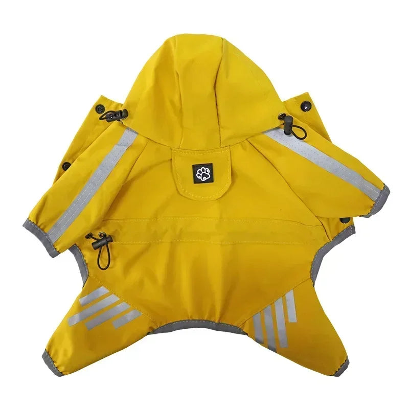 Reflective Waterproof Pet Raincoat NZ | Small & Medium Dog Jumpsuit for Chihuahua & Maltese – PawNest