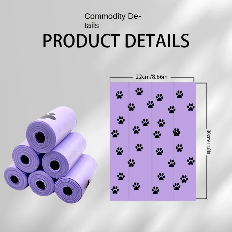 Biodegradable Dog Poop Bags with Dispenser – Zero Waste