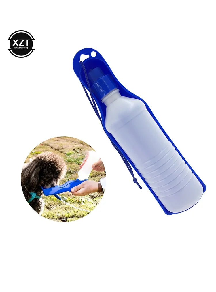 Portable Dog Water Bottle – Foldable Travel Feeding Kettle