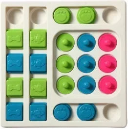 Interactive Dog Puzzle Slow Feeder NZ | IQ Boosting Food Dispenser & Non-Slip Bowl for Dogs & Cats – PawNest