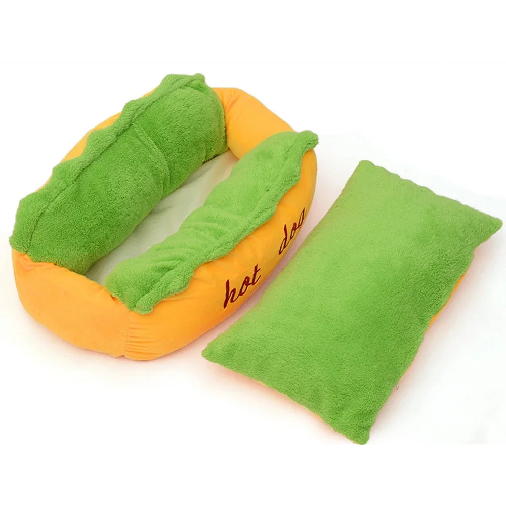 Removable Washable Pet Bed NZ | Soft Fiber Dog & Cat Lounger – PawNest