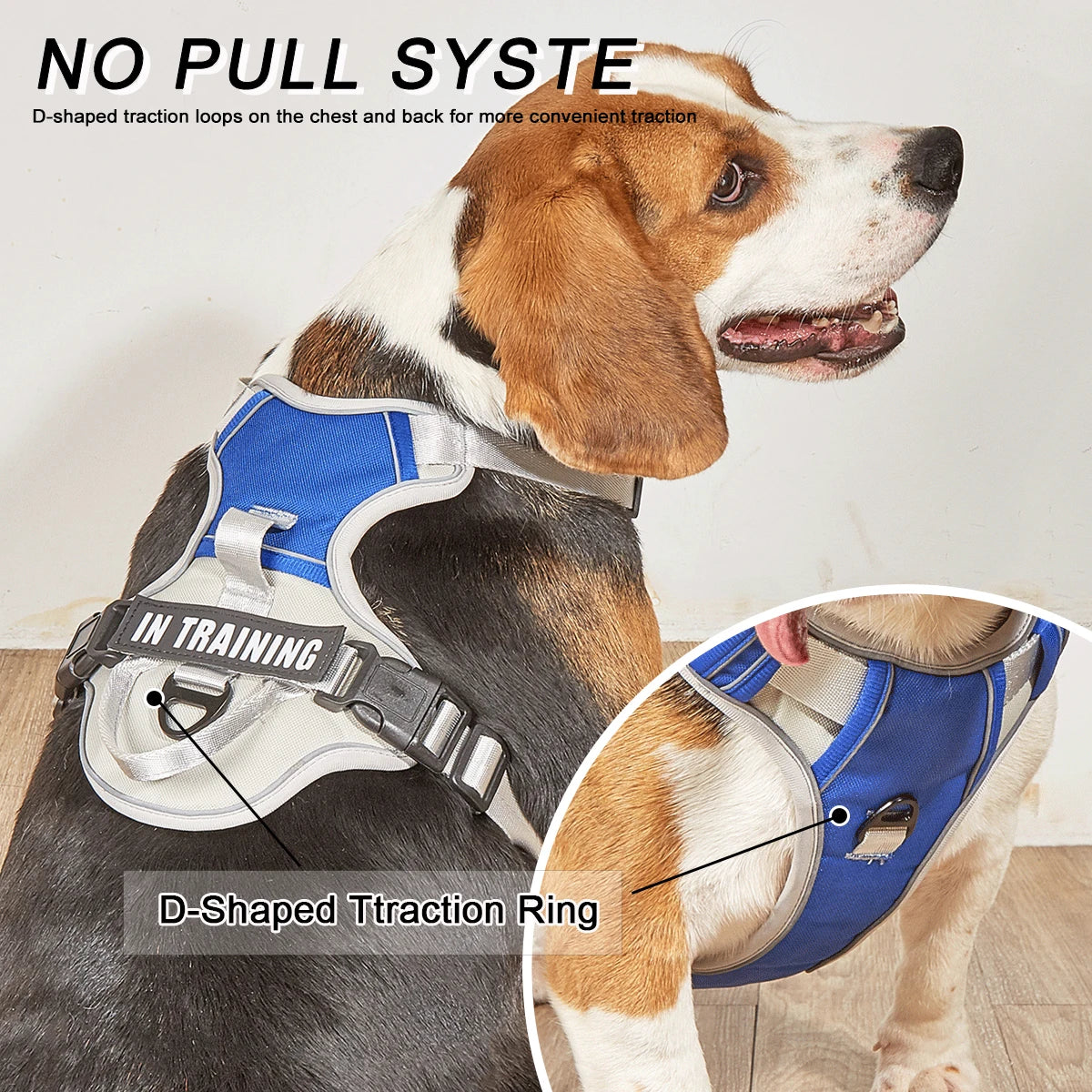 No-Pull Dog Harness NZ | Adjustable Reflective Safety Vest for Medium & Large Dogs – PawNest