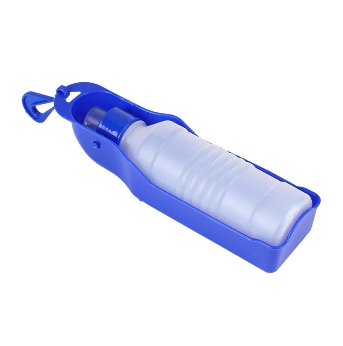 Portable Pet Water Bottle Dispenser 350ml/500ml – Leakproof Travel Drink Cup