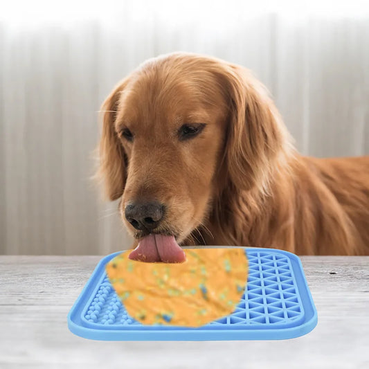 Dog Slow Feeder Mat NZ | Anxiety Relief Lick Pad with Suction Cup for Training & Calming – PawNest