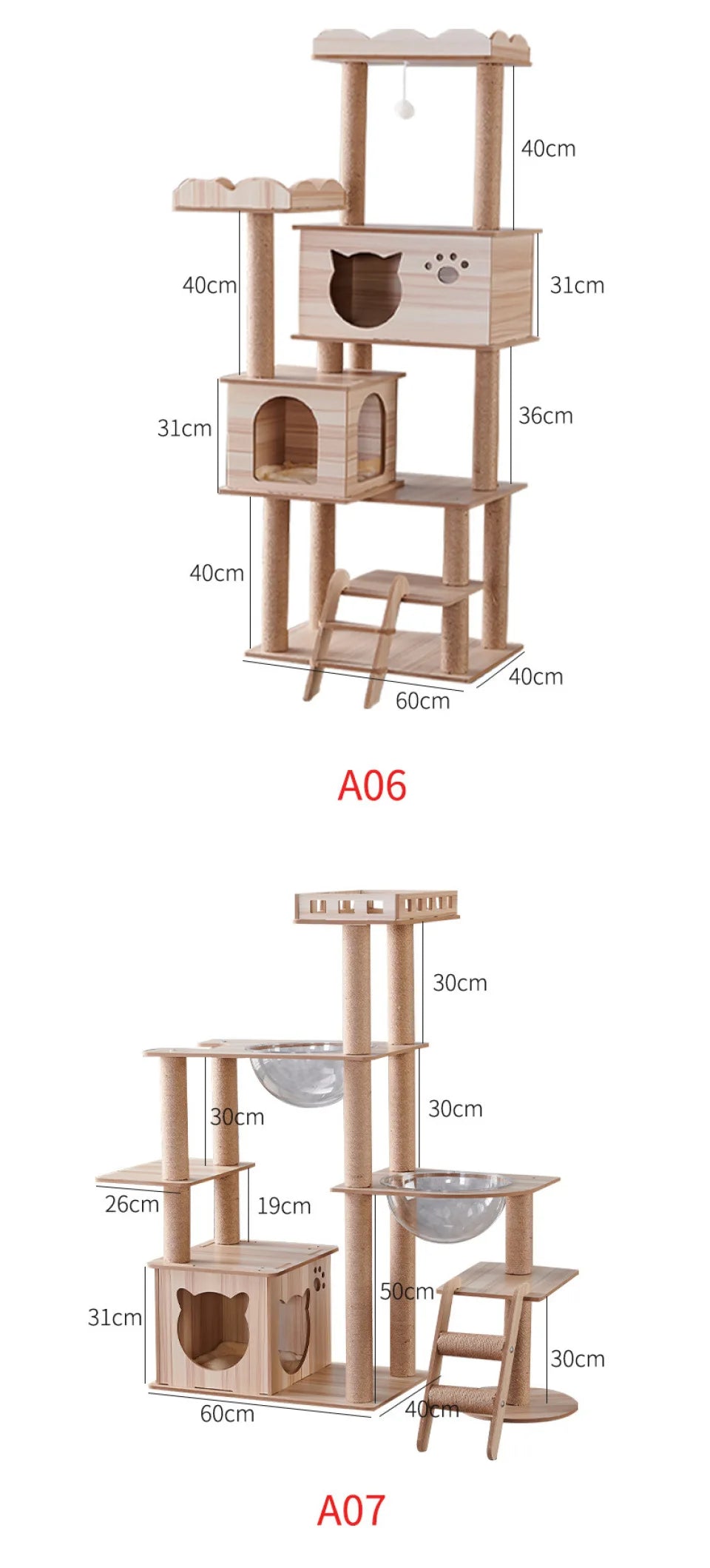 Large Indoor Cat Tree NZ | Tall Multi-Level Tower with Claw Grinding & Scratching Posts – PawNest