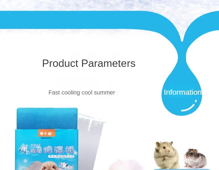 Aluminum Pet Cooling Plate NZ | Summer Ice Pad for Rabbits, Hamsters & Small Pets – PawNest