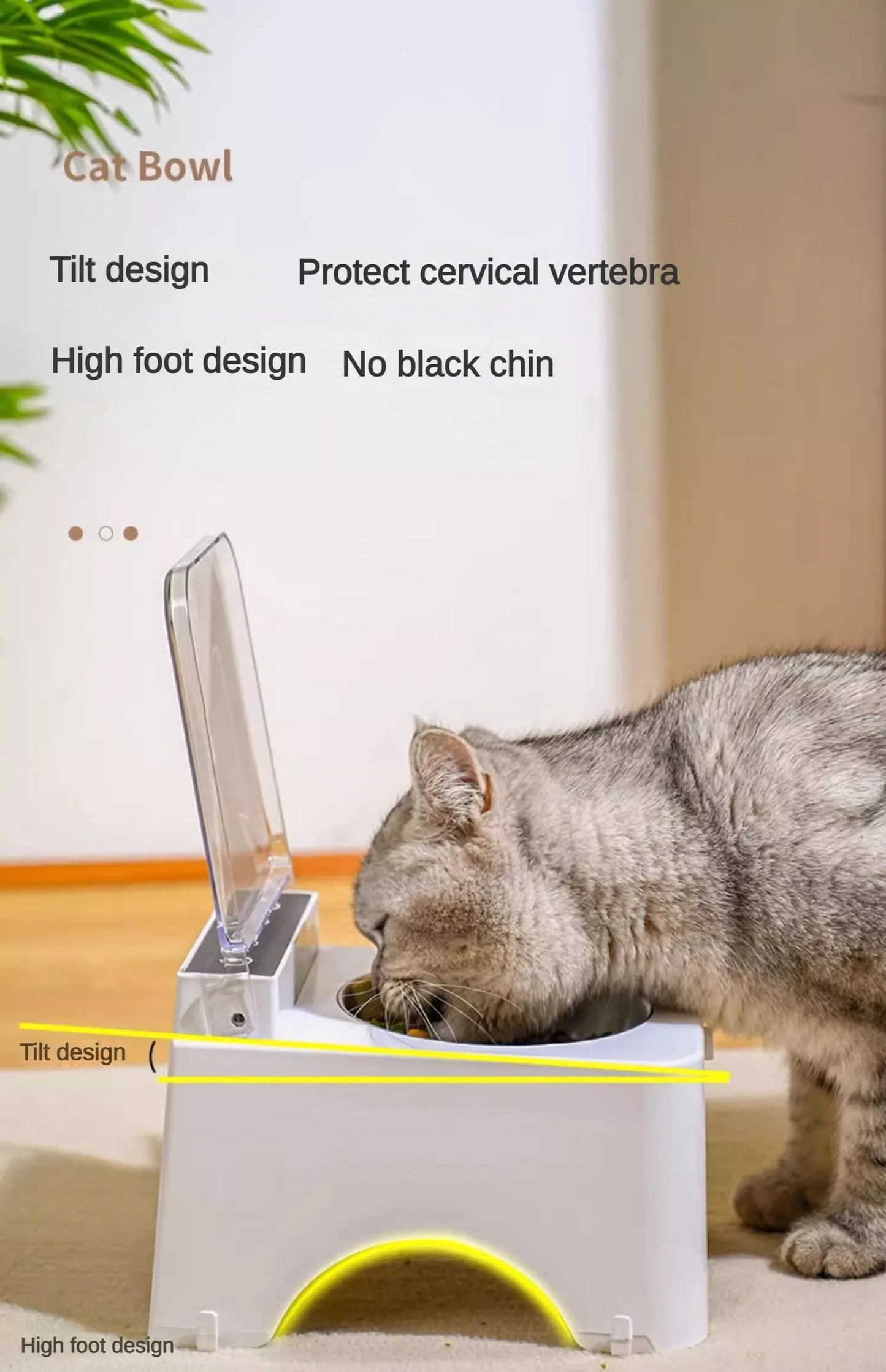 Smart Cat Bowl Feeder NZ | Infrared Sensor Auto-Open Pet Food Dispenser – PawNest